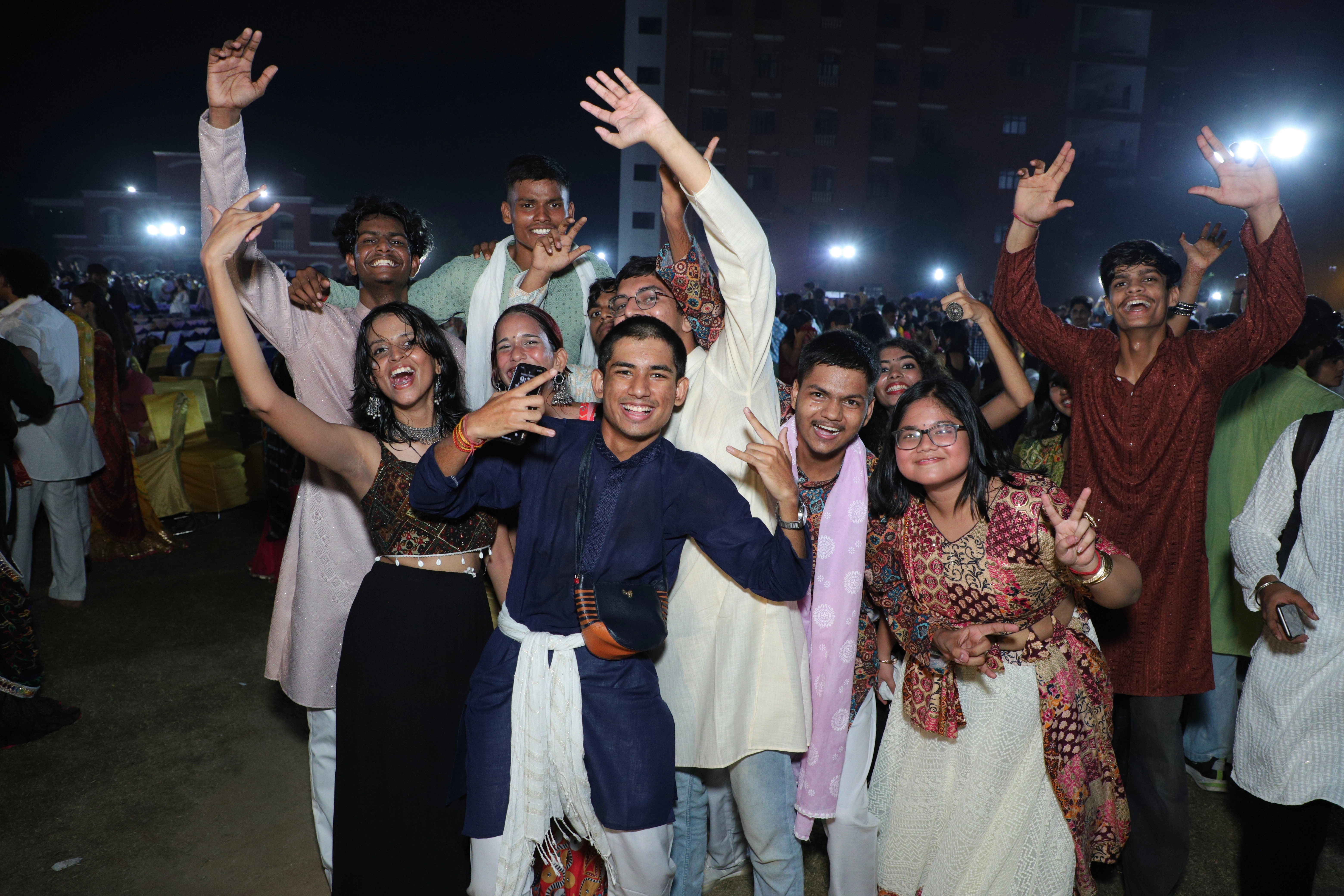 Bathukamma celebrations at Hansraj College