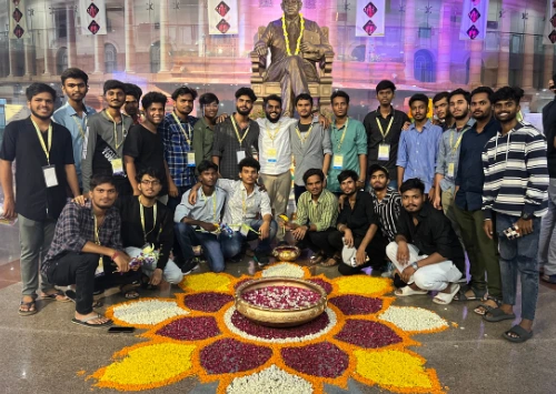 Telugu Students' Association Delhi members at a community gathering